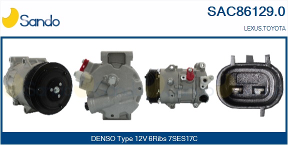 Compressore, climatizzatore SANDO SAC86129.0