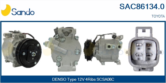 Compressore, climatizzatore SANDO SAC86134.0