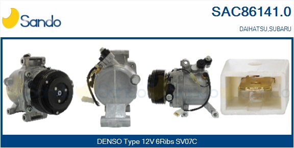 Compressore, climatizzatore SANDO SAC86141.0