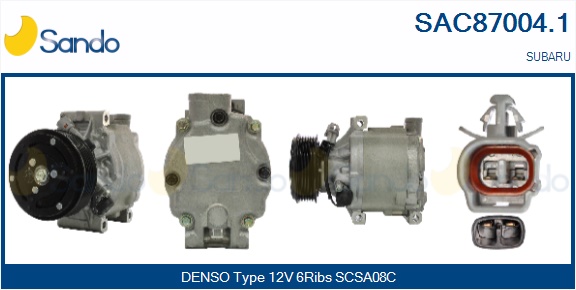 Compressore, climatizzatore SANDO SAC87004.1