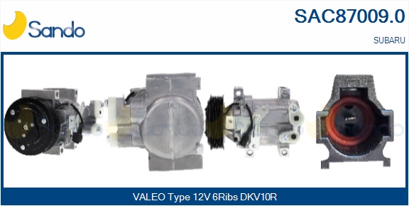 Compressore, climatizzatore SANDO SAC87009.0