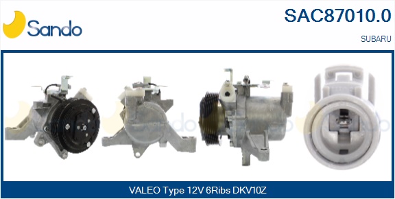 Compressore, climatizzatore SANDO SAC87010.0