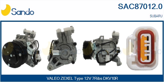 Compressore, climatizzatore SANDO SAC87012.0