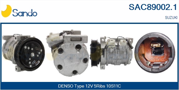 Compressore, climatizzatore SANDO SAC89002.1