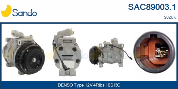 Compressore, climatizzatore SANDO SAC89003.1