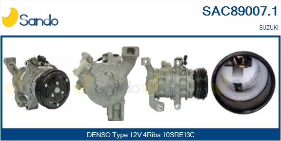 Compressore, climatizzatore SANDO SAC89007.1