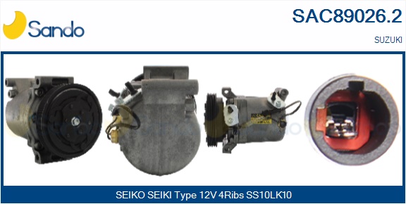 Compressore, climatizzatore SANDO SAC89026.2