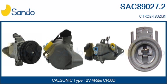 Compressore, climatizzatore SANDO SAC89027.2