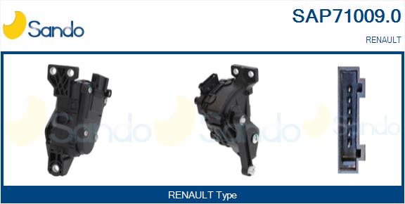Kit pedale acceleratore SANDO SAP71009.0