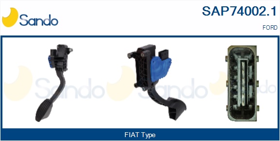 Kit pedale acceleratore SANDO SAP74002.1