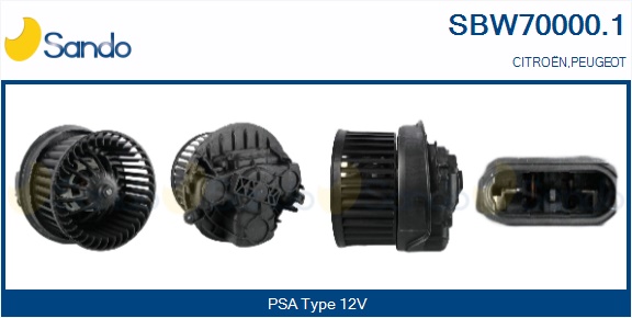 Ventilatore abitacolo SANDO SBW70000.1