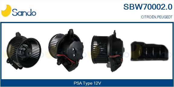 Ventilatore abitacolo SANDO SBW70002.0