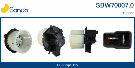 Ventilatore abitacolo SANDO SBW70007.0