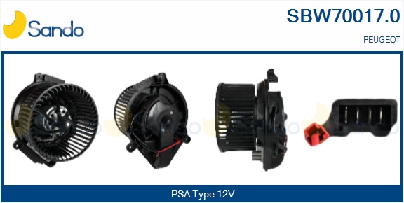 Ventilatore abitacolo SANDO SBW70017.0