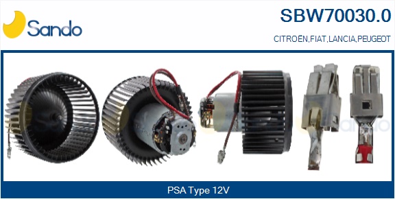 Ventilatore abitacolo SANDO SBW70030.0