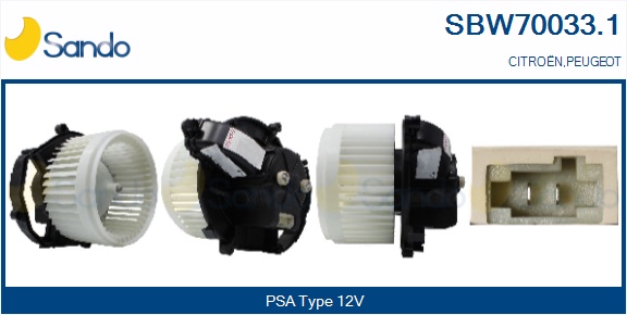 Ventilatore abitacolo SANDO SBW70033.1