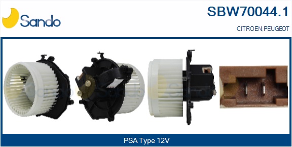 Ventilatore abitacolo SANDO SBW70044.1