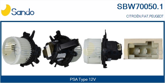 Ventilatore abitacolo SANDO SBW70050.1