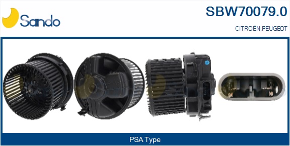 Ventilatore abitacolo SANDO SBW70079.0