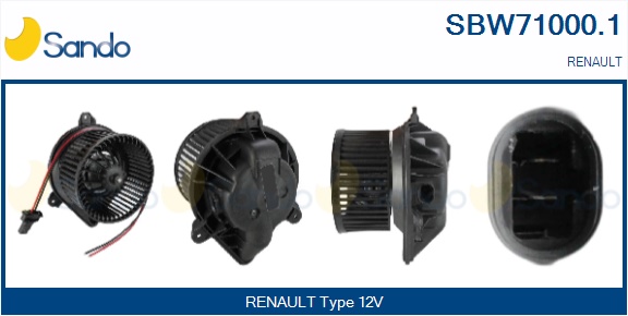 Ventilatore abitacolo SANDO SBW71000.1