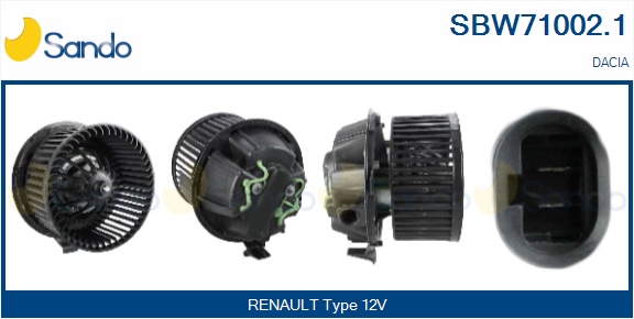 Ventilatore abitacolo SANDO SBW71002.1