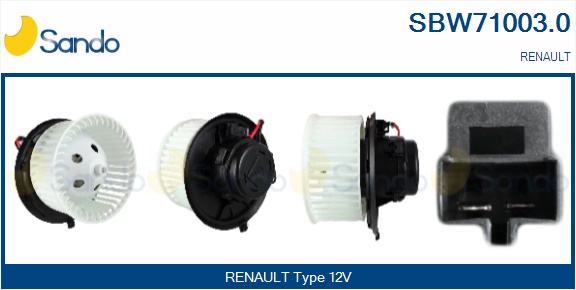 Ventilatore abitacolo SANDO SBW71003.0