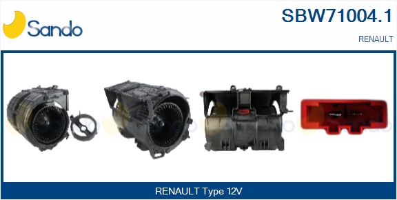 Ventilatore abitacolo SANDO SBW71004.1