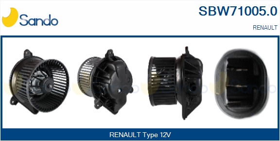 Ventilatore abitacolo SANDO SBW71005.0