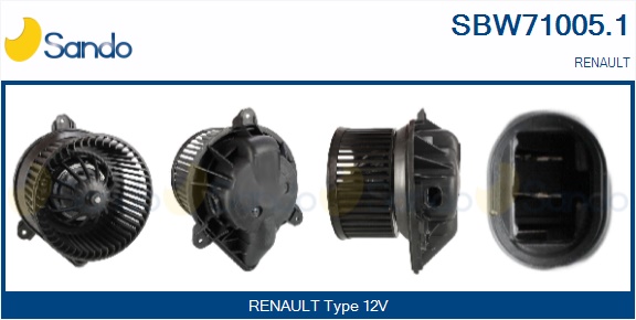 Ventilatore abitacolo SANDO SBW71005.1