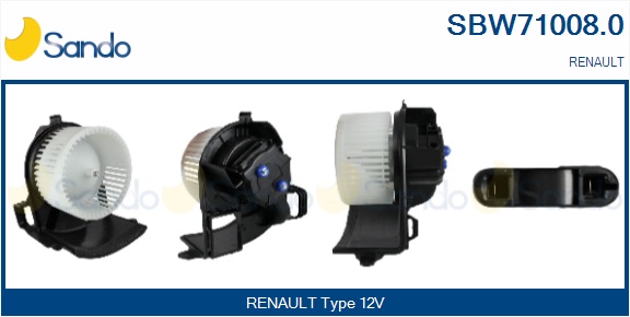 Ventilatore abitacolo SANDO SBW71008.0