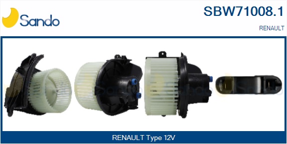 Ventilatore abitacolo SANDO SBW71008.1