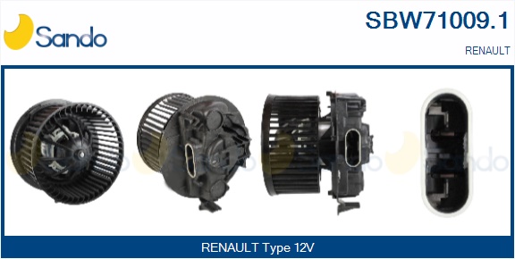 Ventilatore abitacolo SANDO SBW71009.1