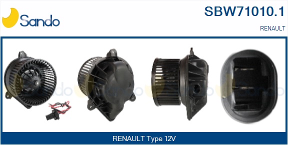 Ventilatore abitacolo SANDO SBW71010.1