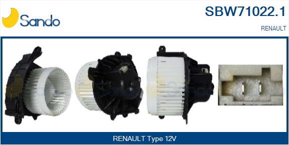Ventilatore abitacolo SANDO SBW71022.1