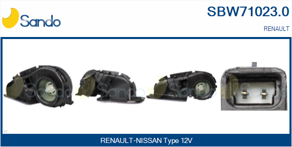 Ventilatore abitacolo SANDO SBW71023.0