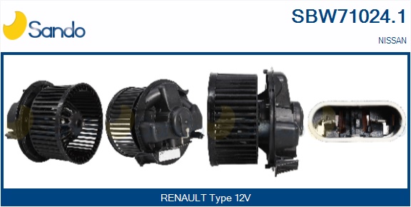 Ventilatore abitacolo SANDO SBW71024.1