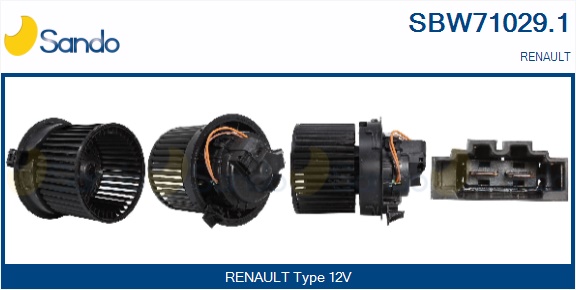 Ventilatore abitacolo SANDO SBW71029.1