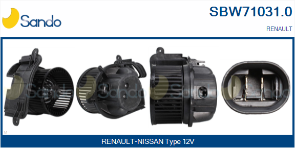Ventilatore abitacolo SANDO SBW71031.0