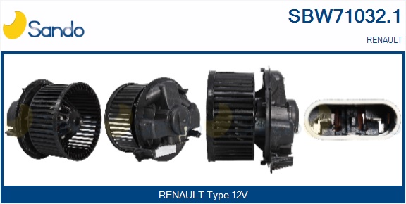 Ventilatore abitacolo SANDO SBW71032.1