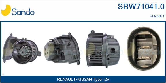 Ventilatore abitacolo SANDO SBW71041.0