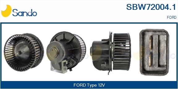 Ventilatore abitacolo SANDO SBW72004.1