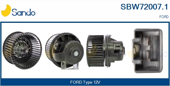 Ventilatore abitacolo SANDO SBW72007.1