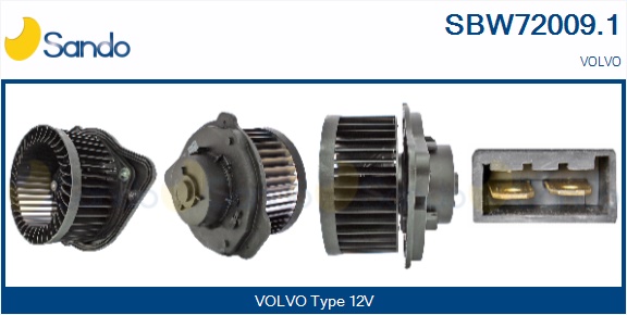 Ventilatore abitacolo SANDO SBW72009.1