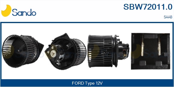 Ventilatore abitacolo SANDO SBW72011.0