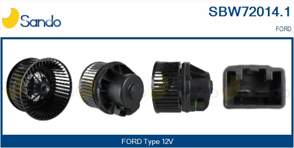 Ventilatore abitacolo SANDO SBW72014.1