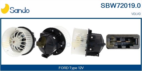 Ventilatore abitacolo SANDO SBW72019.0