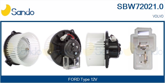 Ventilatore abitacolo SANDO SBW72021.0