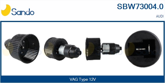 Ventilatore abitacolo SANDO SBW73004.0