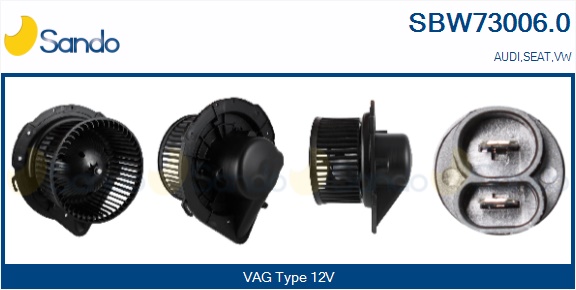 Ventilatore abitacolo SANDO SBW73006.0