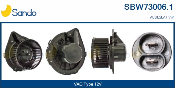 Ventilatore abitacolo SANDO SBW73006.1